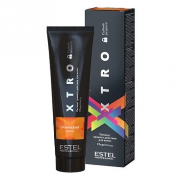 ESTEL EX/NO Пигмент прямого действия для волос XTRO BLACK Оранжевый, 100 мл 