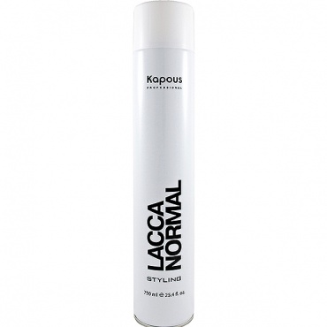 Kapous Лак аэрозольный для волос нормальной фиксации «Lacca Normal» 500 мл 