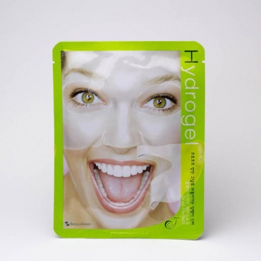 BeauuGreen Маска для лица гидрогелевая с улиточным муцином - Snail perfect hydrogel mask, 28г в магазине BEAUTY-BAZAR.RU 