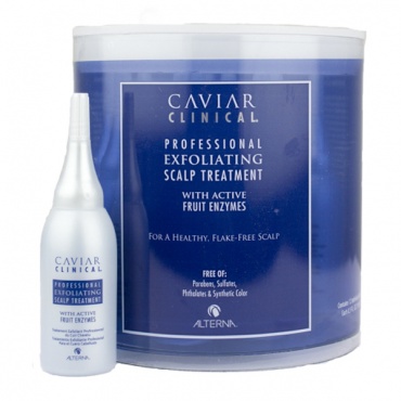 Alterna Caviar Clinical Dandruff Control Professional Exfoliating Scalp Treatment Салонный уход "Здоровье кожи головы", 12*15мл A67129 