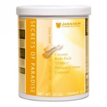JANSSEN. BP. P-8682P Creamy Body Pack "Citrus" Тонизирующее кремовое обертывание "ЦИТРУС", 1000 мл P-8682P 