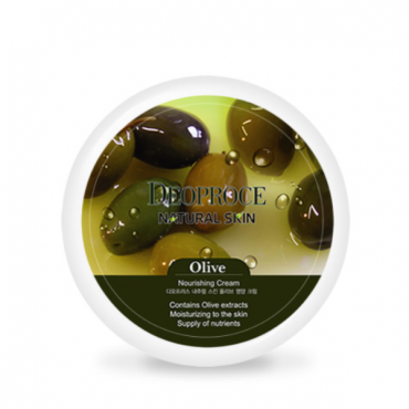 Deoproce Крем для лица и тела с маслом оливы - Natural skin olive nourishing cream, 100г в магазине BEAUTY-BAZAR.RU 