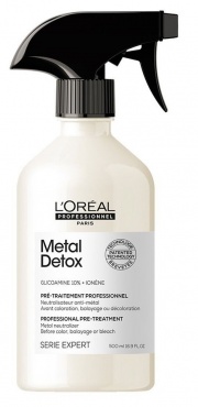 L'Oreal Professional Metal Detox - Спрей для восстановления окрашенных волос, 500 мл 
