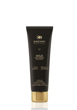 Greymy Gold Hair Keratin Treatment Голд кератиновый крем для выпрямления с частицами золота, 100 мл 