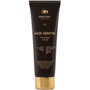 Greymy Silver Result Hair Keratin Treatment Сильвер Резалт кератиновый крем для восстановления и выпрямления, 100 мл 