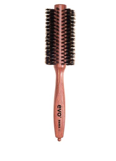 evo bruce 22 natural bristle radial brush/[Брюс] Круглая щетка с натуральной щетиной для волос 22мм, 1 шт 