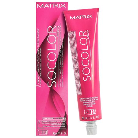 MATRIX Краска для волос SOCOLOR BEAUTY 4MV шатен перламутровый мокка 90 мл ...