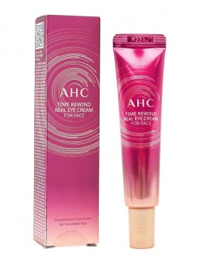 AHC Крем для кожи вокруг глаз и лица антивозрастной - Ageless real eye cream for face, 30мл в магазине BEAUTY-BAZAR.RU 