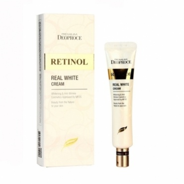 Deoproce Крем для век и носогубных складок с ретинолом - Premium retinol real white cream, 40мл в магазине BEAUTY-BAZAR.RU 