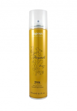 Kapous Лак аэрозольный для волос нормальной фиксации с маслом арганы серии "Arganoil" 250мл 