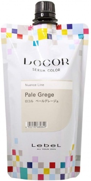 LEBEL LOCOR Serum Color - Краситель-уход оттеночный LOCOR Pale Grege 300гр 