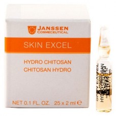 JANSSEN. Amp. 1960P Hydro Chitosan (dry, dehydrated skin) Гидро-хитозан (сухая,обезвож.,поврежд. кожа) 25*2мл 1960P в магазине BEAUTY-BAZAR.RU 