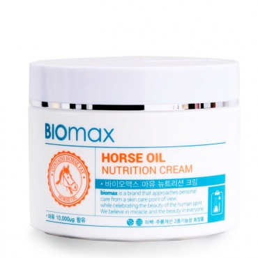 BioMax Крем питательный с лошадиным маслом - Horse oil nutrition cream, 100мл в магазине BEAUTY-BAZAR.RU 