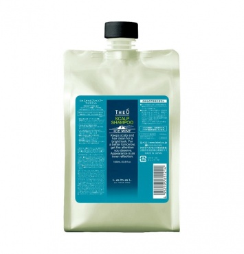Lebel Theo Scalp Ice Mint Shampoo - Шампунь для мужчин 1000 мл 